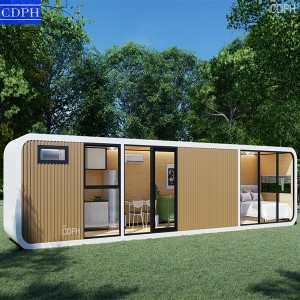 Modern Design Durable Tiny House Prefab Homes Office Apartment Apple Cabin Modular Capsule House