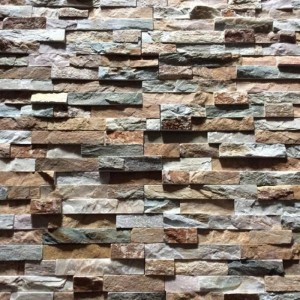 Grey/brown culture stone products environmental protection exterior wall finishing cultured stone/wall decoration/villa