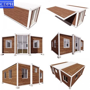 modern popular cheap price expandable container house folding container home 2/3 bedroom for living
