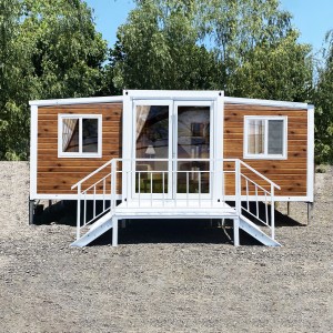 20ft 40ft pop up simple design expandable container house 2 Bedroom Prefabrication Folding Tiny House Modular House