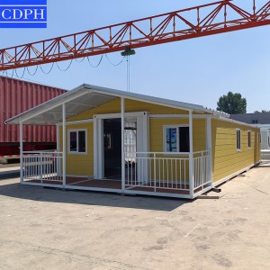 modern popular cheap price expandable container house folding container home 2/3 bedroom for living