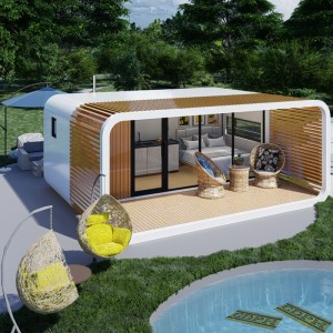 luxury high quality modern design apple cabin container tiny house for sale