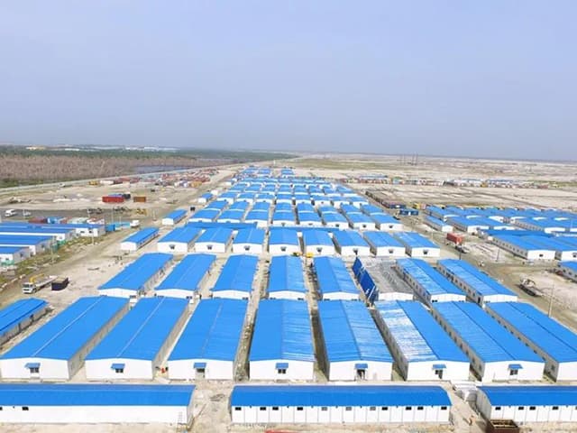 The 10,000-person camp project of the second phase of the Zhiliatangote refinery (1)