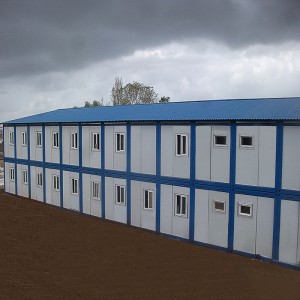 OEM China Factory Corrosion Resistant Prefab Flat Pack Modular Movable Container House
