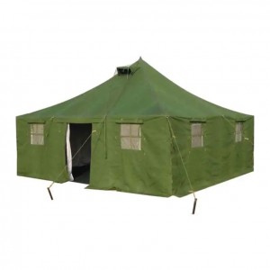 Various Pattern Fabric Tent for Emergency Living and Holiday Recreation in Outdoor Camping