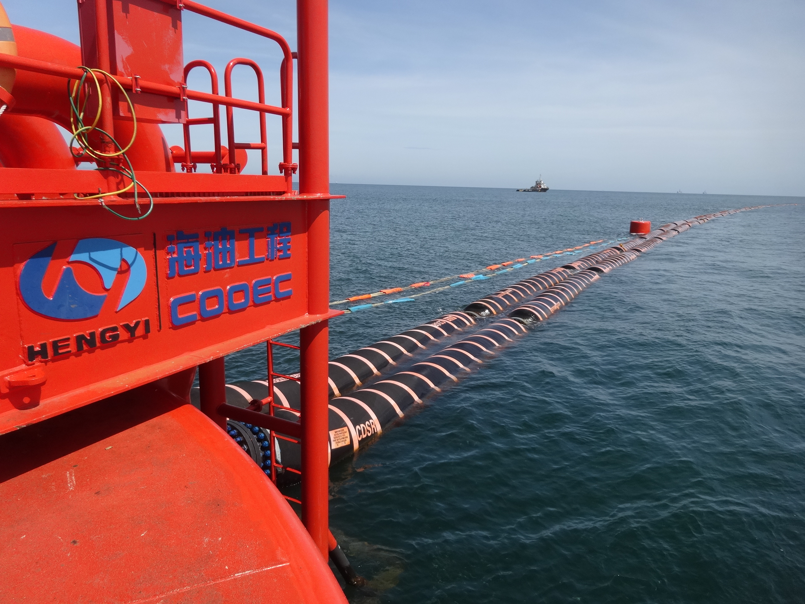 Olieslangen voor offshore ligplaatsen