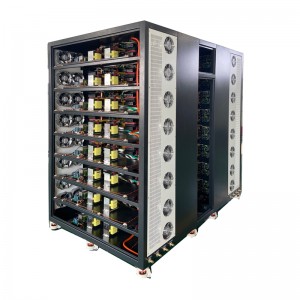 PLC RS485 1000KW 480V ආදාන තුන් අදියර සමඟින් හයිඩ්‍රජන් ජනනය සඳහා වැඩසටහන්ගත කළ හැකි DC බල සැපයුම