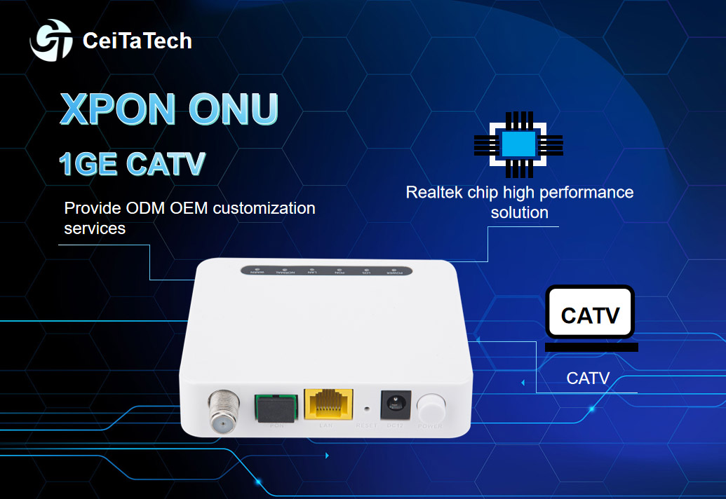 CeiTaTech–1GE CATV ONU Product Analysis and Service Introduction