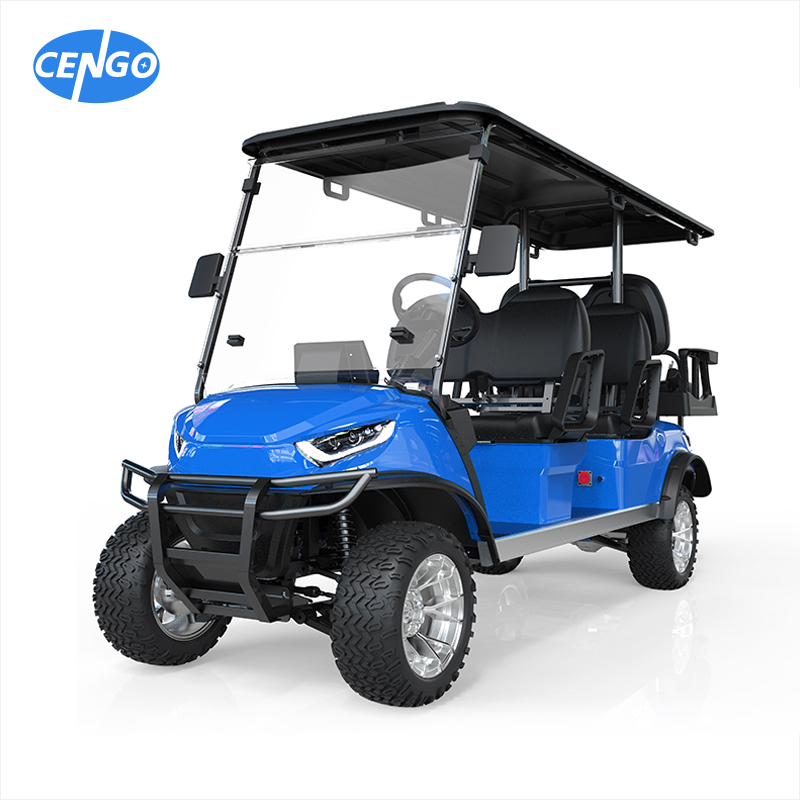 Private New Design JY Series 6 Passenger Hunting Transport Golf Cart with 48V5KW AC Motor