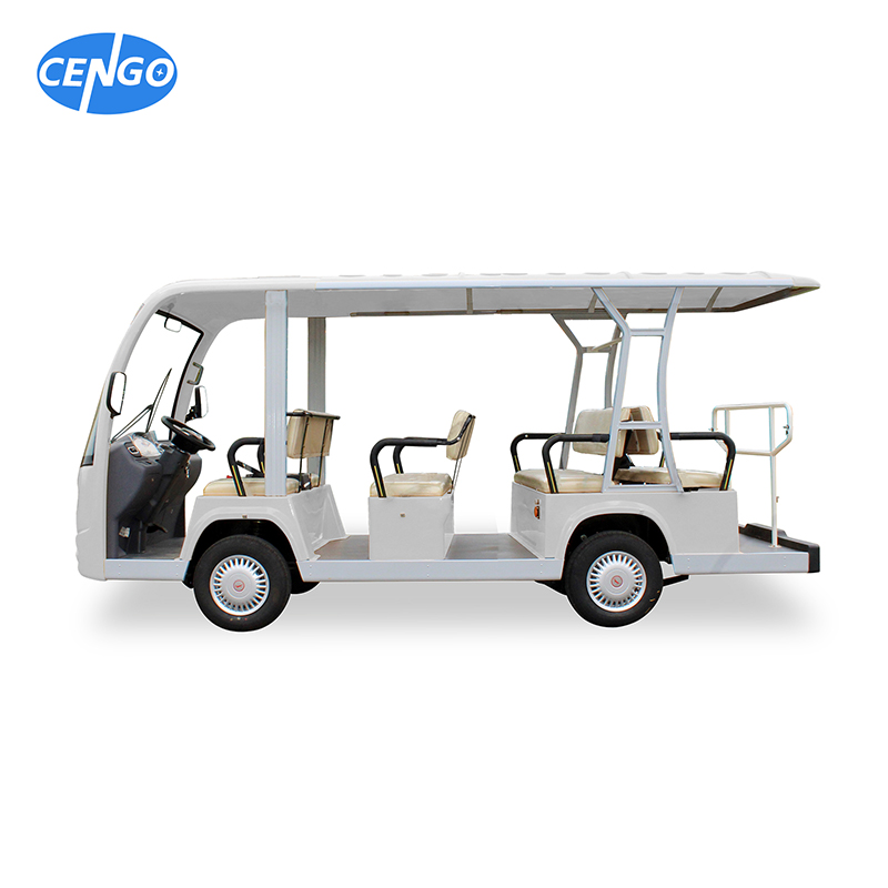 Electric Sightseeing Bus 11 Passenger with 48V5KW AC Motor