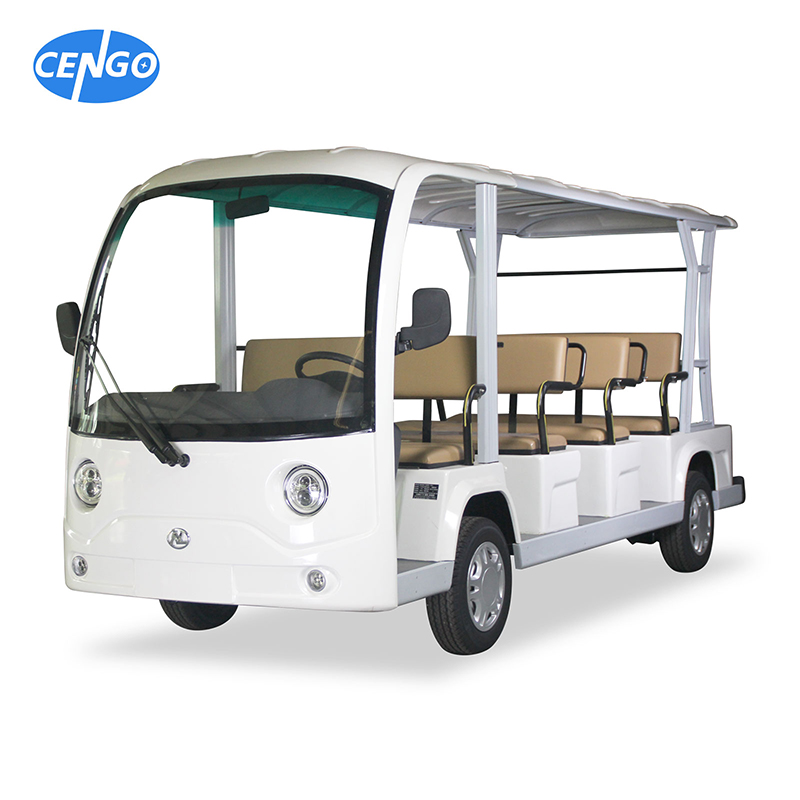 Tourist Sightseeing Bus 11 Passenger with High Configuration 7.5kw