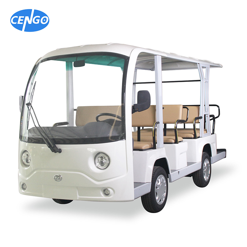 Electric Sightseeing Bus 11 Passenger with 48V5KW AC Motor