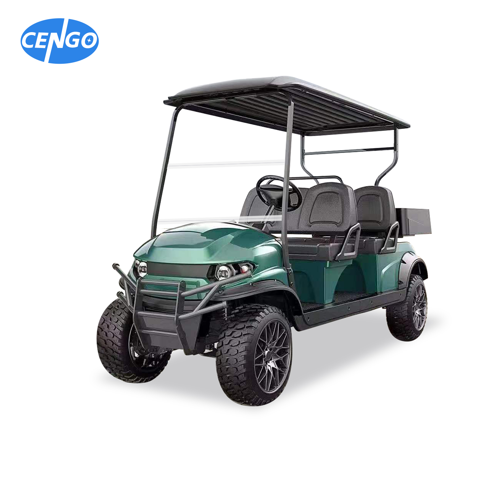 Golf Cart with Bed and 2 Passenger Utility Vehicle