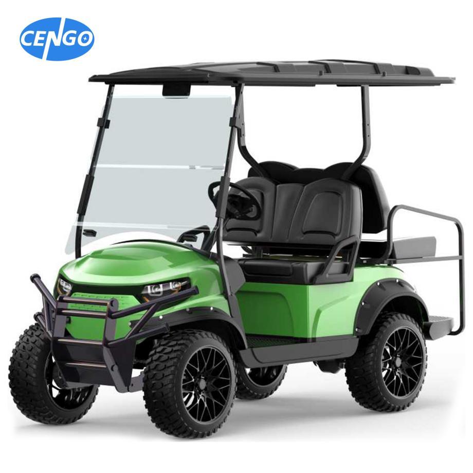 Mfumo mpya wa lanuch 72V Cengocar Electric Golf Carts