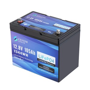 12V 105Ah LiFePO4 Battery CP12105