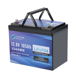 12V 105Ah LiFePO4 Battery CP12105