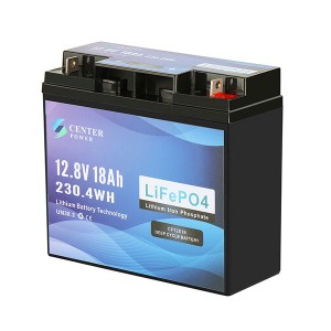 12V 18Ah LiFePO4 Battery CP12018
