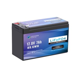 12V 7Ah LiFePO4 Battery CP12007