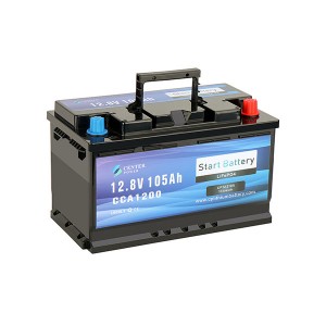 CCA1200 12V 105Ah Cranking Lithium LiFePO4 Battery CP12105