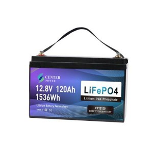 12V 120Ah LiFePO4 Battery CP120120 Center Power Battery