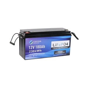 12V 180Ah LiFePO4 Battery CP12180 Center Power Battery