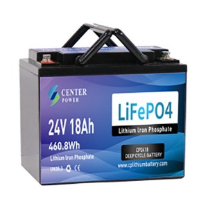 24V 18Ah Trolling Motor LiFePO4 Battery CP24018 Center Power Battery
