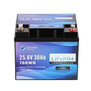 24V 30Ah LiFePO4 Battery CP24030