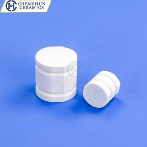 Alumina Ceramic Cylinder with Groove