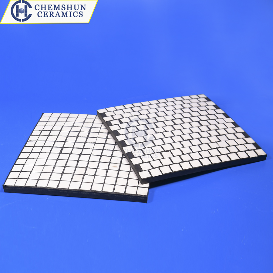 Wear-resistant Ceramic Rubber Composite Plate VS Nylon Plate