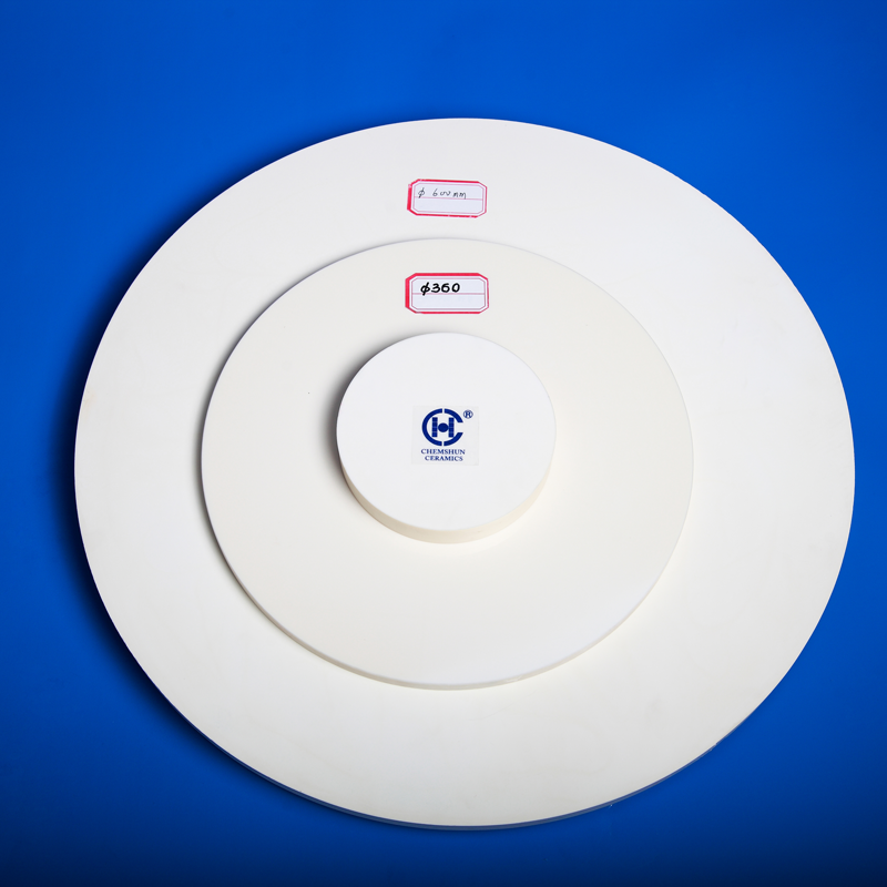 8 Year Exporter Wear Resistant Ceramics - 99.7% Alumina Wafer Polish Plate – Chemshun