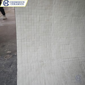 Alumina Ceramic Square Tile Mat as Wear Lining