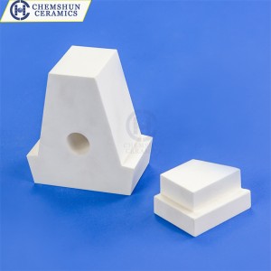 Alumina Ceramic Block with Grooves