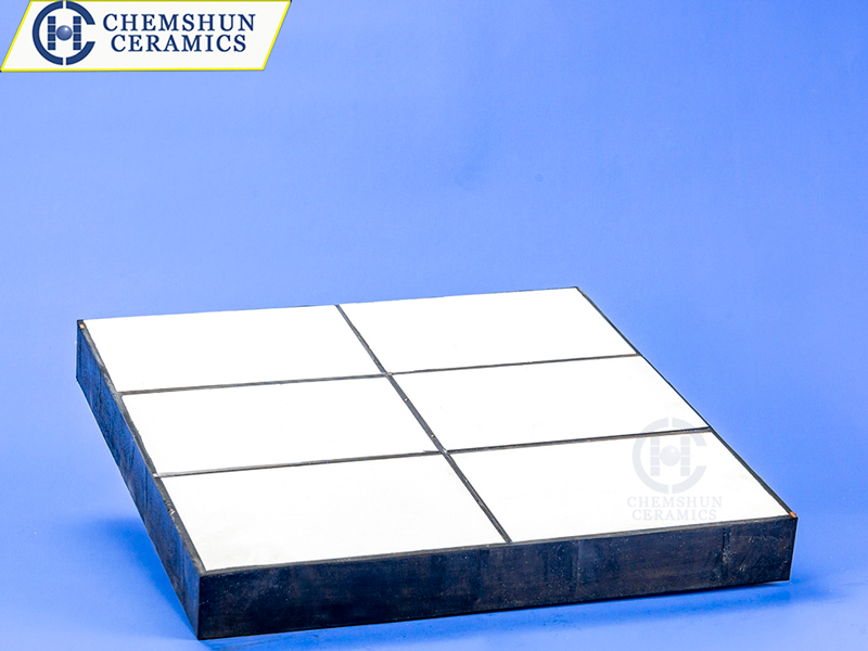 What are the classifications of abrasion resistant ceramics by material?