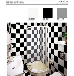200x200x8mm Decoration Ceramic Tile for Wall