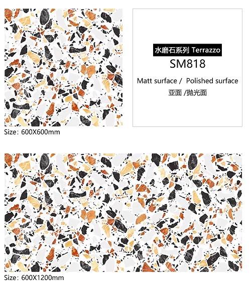 2020 wholesale price wall tile - Colorful Cobble Stone Design Porcelain Tile – Cerarock