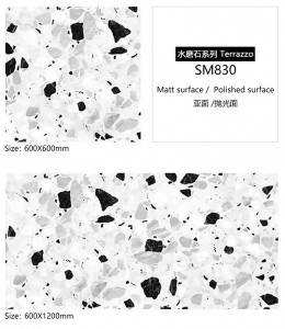Popular Design for Matt Grey Porcelain Floor Tiles - Panda Color Stone Porcelain Tile For Bed Room – Cerarock