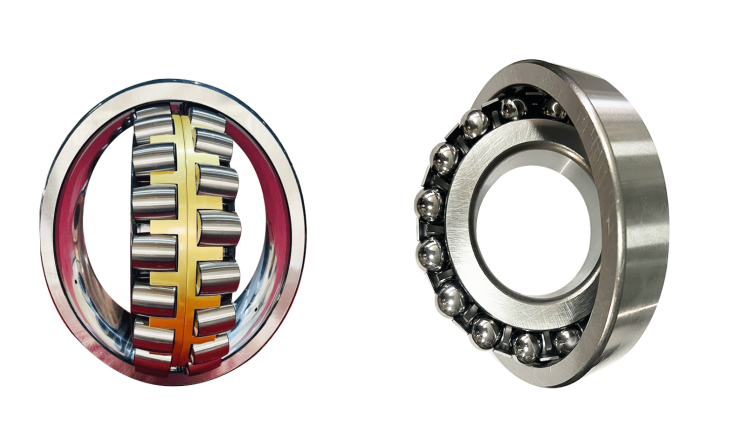 The difference between spherical roller bearing and self-aligning ball bearings