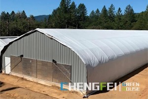 China New Product Large Size Greenhouse - Light deprivation tunnel Greenhouse for sale – Chengfei
