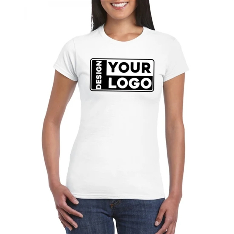 Cheapest Rich Cotton T Shirts Supplier –  180GSM 100% Cotton Customized Logo Printed Blank Tshirts Wholesale Plain Promotional Women T Shirt  – C.G.