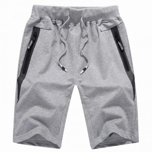 China Factory Men′s Summer Comfortable Fashion Breathable Seaside Beach Athletic Shorts with Seamless Zipper Pocket