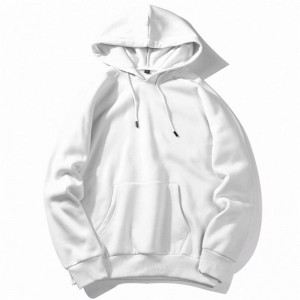 View larger image  Share Custom logo 280gsm high quality plain white pullover sweatshirts oversized drop shoulder blank fleece hoodies for men