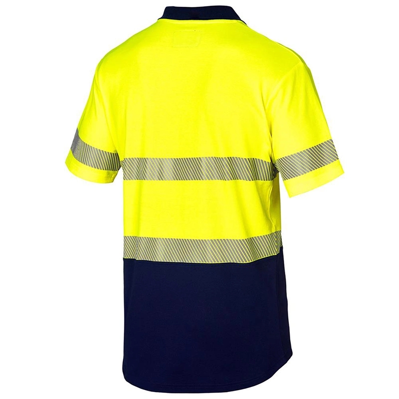 Wholesale Chinese Factory Reflective Wholesale Workwear Hi Vis Polo T Shirt  High Visibility Short Reflective Safety Manufacturer and Supplier