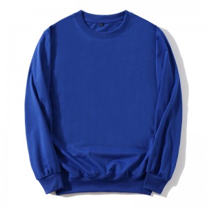 Bulk Oversize Custom Logo Printing Cotton Solid Sweatshirts Unisex