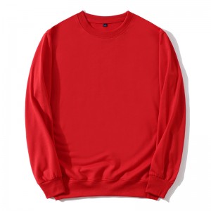 Bulk Oversize Custom Logo Printing Cotton Solid Sweatshirts Unisex