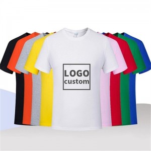 Wholesale Custom Men Custom Embroidered Promotional Logo Screen Printing Printed Womens T-Shirts