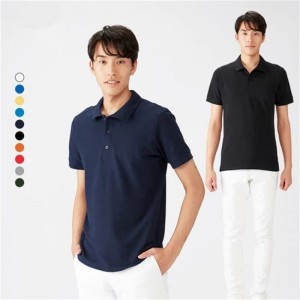 High Quality 100% Cotton 220 GSM OEM Logo Custom Plain Blank Men Golf Polo T Shirt Polo Shirt Polo