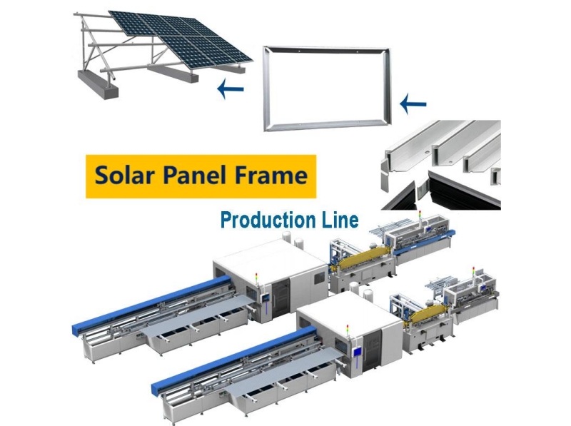Solar Panel Framework Machine