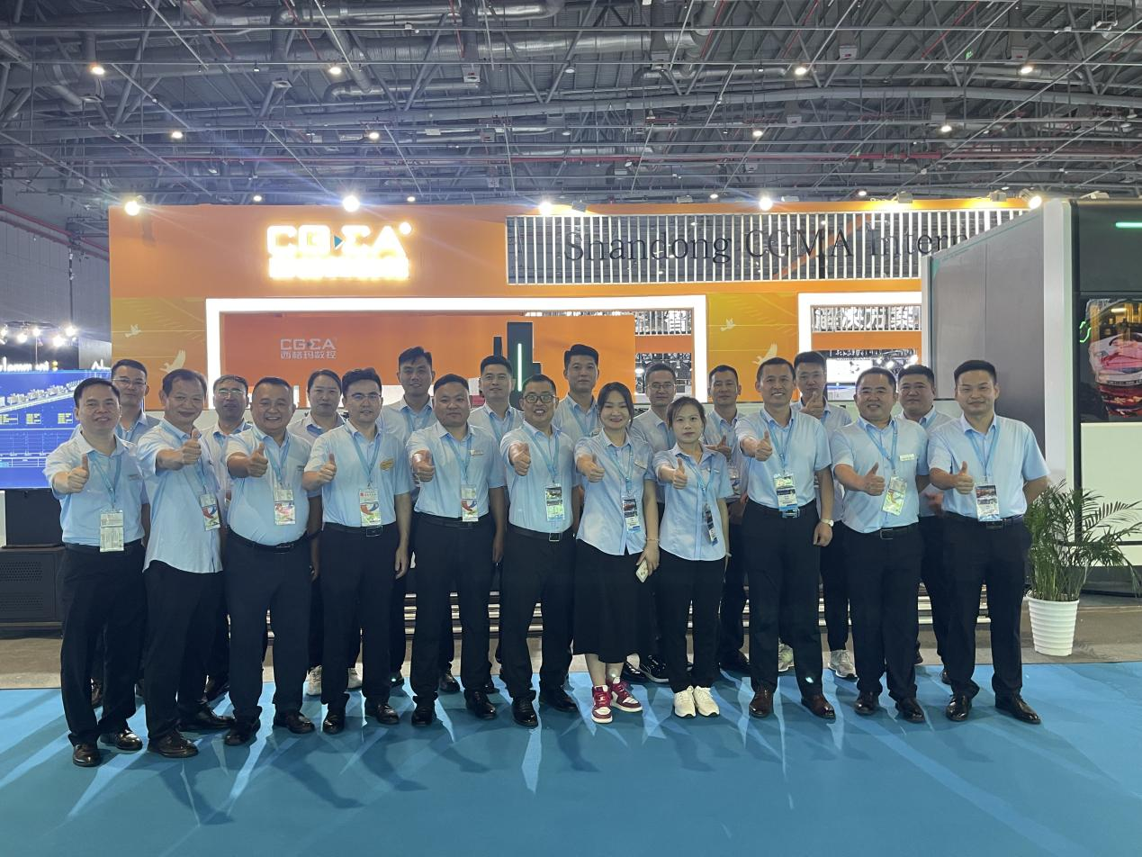 CGMA deltog i FENESTRATION BAU China 2023 i Shanghai