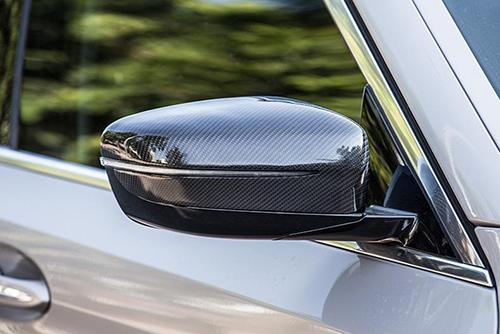 What are the advantages of carbon fiber car rearview mirror housing compared with other materials?