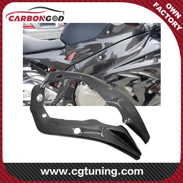 Carbon Fiber Motorcycle Modification Parts Frame Cover Frame Protection Cover for BMW S1000R 2009 2010 2011 2012 2014
